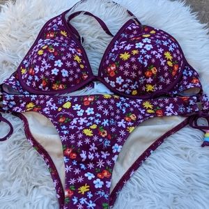 NWOT Coco Boutique Blue Label Bikini Set Size Medium